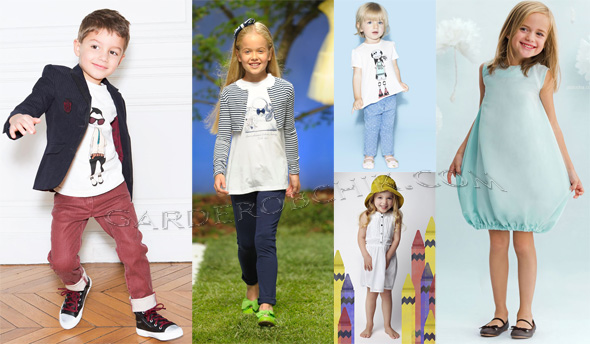 Детская мода весеннее-летнего сезона 2015 от ведущих брендов